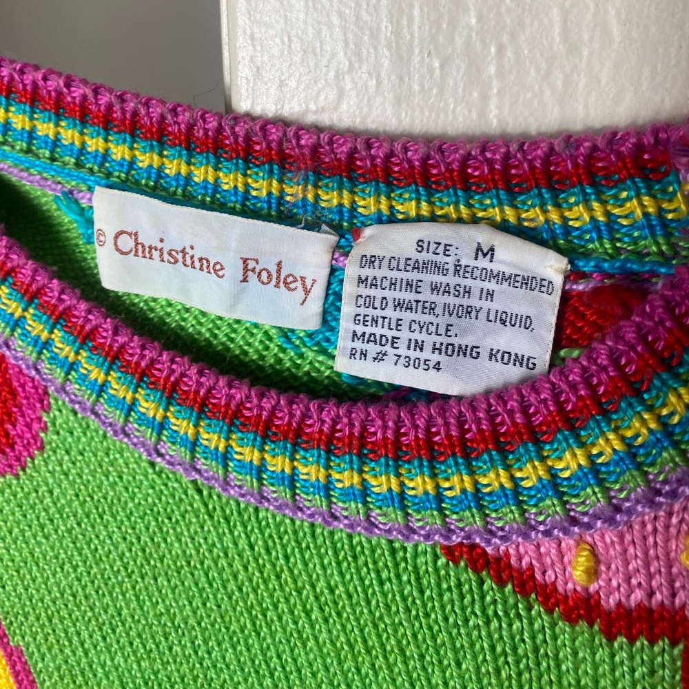 Christine Foley Starfish Vintage Sweater - Picture 4 of 4
